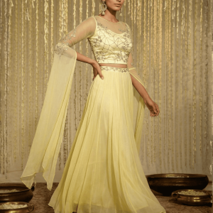 Women's Katdana Sequins Embroidered Lehenga: Ultimate Breathtaking Ensemble